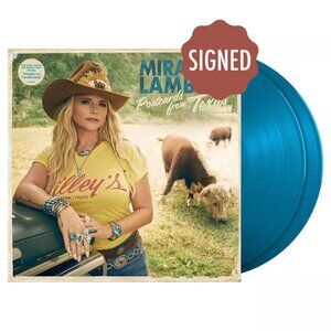 Miranda Lambert Postcards From Texas 2-LP ~ Ltd Ed Colored Vinyl + Signed Insert